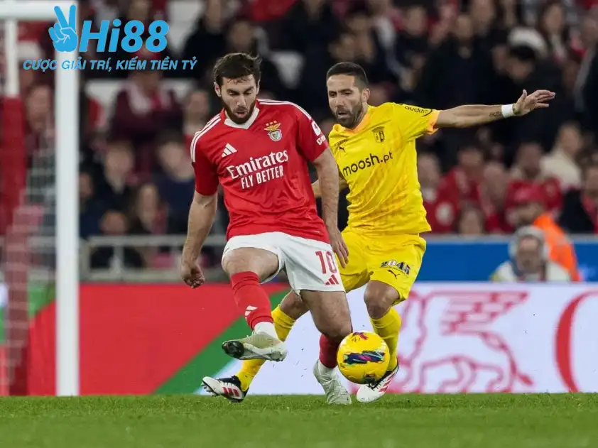 Braga và Benfica là cuộc đối đầu hấp dẫn nhất vòng 16 VĐQG Bồ Đào Nha (Ảnh: ESPN)