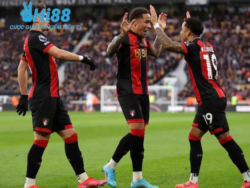 Bournemouth và Burnley đều đang có chuỗi trận không thắng tại Ngoại hạng Anh (Ảnh: ESPN)